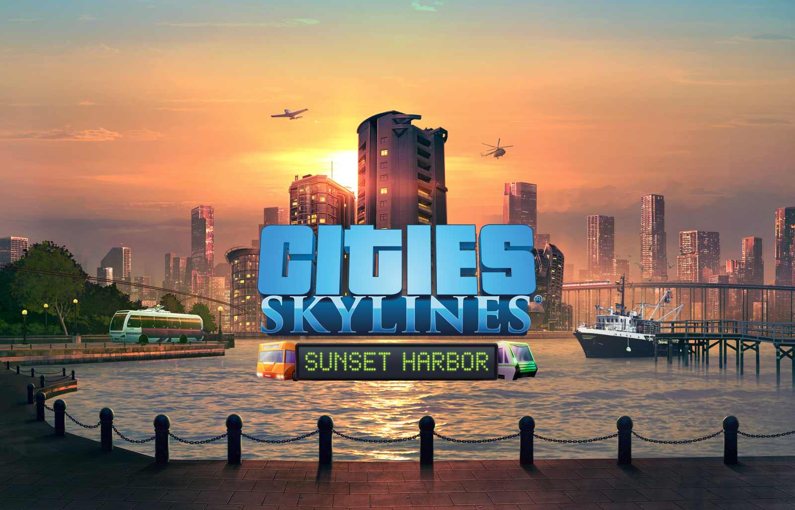 Cities: skylines - sunset harbor for mac download
